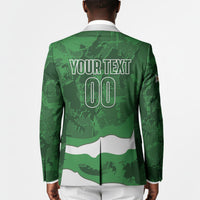 Custom Zimbabwe Rugby 2026 Blazer Go Sables Sporty Grunge Style