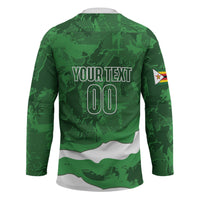 Custom Zimbabwe Rugby 2026 Hockey Jersey Go Sables Sporty Grunge Style
