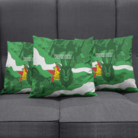 Custom Zimbabwe Rugby 2026 Pillow Cover Go Sables Sporty Grunge Style