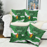 Custom Zimbabwe Rugby 2026 Pillow Cover Go Sables Sporty Grunge Style