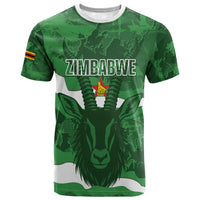 Custom Zimbabwe Rugby 2026 T shirt Go Sables Sporty Grunge Style