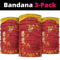 Custom Spain Rugby 2026 Neck Gaiter Vamos Los Leones Red Version