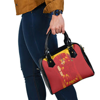 Custom Spain Rugby 2026 Shoulder Handbag Vamos Los Leones Red Version