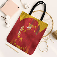 Custom Spain Rugby 2026 Tote Bag Vamos Los Leones Red Version