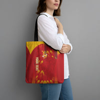 Custom Spain Rugby 2026 Tote Bag Vamos Los Leones Red Version