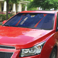 Custom Spain Rugby 2026 Auto Sun Shade Vamos Los Leones Blue Version