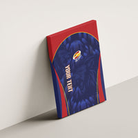 Custom Spain Rugby 2026 Canvas Wall Art Vamos Los Leones Blue Version