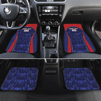 Custom Spain Rugby 2026 Car Mats Vamos Los Leones Blue Version