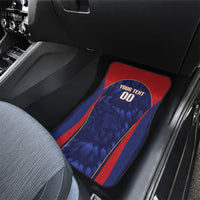 Custom Spain Rugby 2026 Car Mats Vamos Los Leones Blue Version