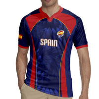 Custom Spain Rugby 2026 Rugby Jersey Vamos Los Leones Blue Version