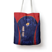 Custom Spain Rugby 2026 Tote Bag Vamos Los Leones Blue Version