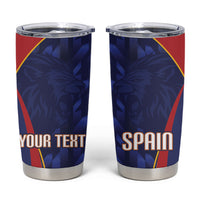 Custom Spain Rugby 2026 Tumbler Cup Vamos Los Leones Blue Version