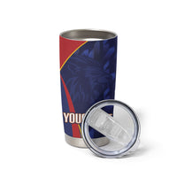Custom Spain Rugby 2026 Tumbler Cup Vamos Los Leones Blue Version