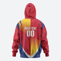 Custom Romania Rugby 2026 Hoodie Stejarii Oak Leaf Symbol