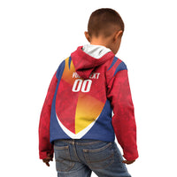 Custom Romania Rugby 2026 Kid Hoodie Stejarii Oak Leaf Symbol