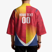 Custom Romania Rugby 2026 Kimono Stejarii Oak Leaf Symbol