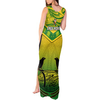 Papua New Guinea Rugby Tank Maxi Dress Enga Mioks PNG Polynesian Pattern - Wonder Print Shop