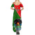Papua New Guinea Rugby Summer Maxi Dress Rabaul Gurias PNG Polynesian Pattern - Wonder Print Shop