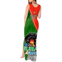 Papua New Guinea Rugby Tank Maxi Dress Rabaul Gurias PNG Polynesian Pattern - Wonder Print Shop
