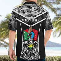 Papua New Guinea Rugby Hawaiian Shirt Mendi Muruks PNG Polynesian Pattern - Wonder Print Shop