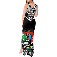 Custom Papua New Guinea Rugby Tank Maxi Dress Mendi Muruks PNG Polynesian Pattern - Wonder Print Shop