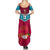 Custom Papua New Guinea Rugby Summer Maxi Dress Goroka Lahanis PNG Polynesian Pattern - Wonder Print Shop