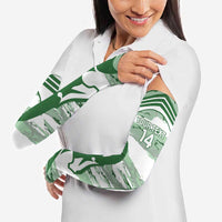 Zimbabwe Rugby Custom Arm Sleeves Come On Sables White Version - Wonder Print Shop