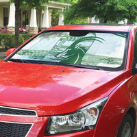 Zimbabwe Rugby Custom Auto Sun Shade Come On Sables White Version - Wonder Print Shop