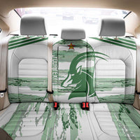 Zimbabwe Rugby Custom Back Car Seat Cover Come On Sables White Version - Wonder Print Shop
