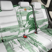 Zimbabwe Rugby Custom Back Car Seat Cover Come On Sables White Version - Wonder Print Shop