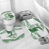 Zimbabwe Rugby Custom Bathroom Set Come On Sables White Version - Wonder Print Shop