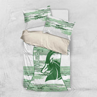 Zimbabwe Rugby Custom Bedding Set Come On Sables White Version - Wonder Print Shop