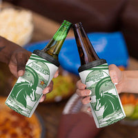 Zimbabwe Rugby Custom 4 in 1 Can Cooler Tumbler Come On Sables White Version - Wonder Print Shop