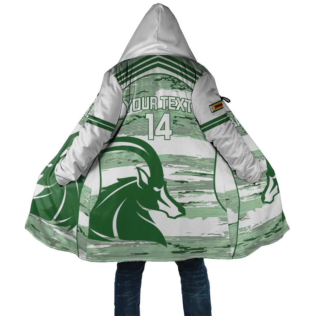 Zimbabwe Rugby Custom Cloak Come On Sables White Version - Wonder Print Shop