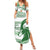 Zimbabwe Rugby Custom Family Matching Summer Maxi Dress and Hawaiian Shirt Come On Sables White Version - Wonder Print Shop
