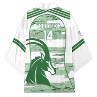 Zimbabwe Rugby Custom Kimono Come On Sables White Version - Wonder Print Shop