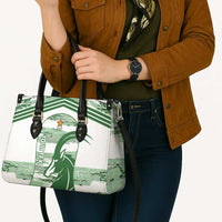 Zimbabwe Rugby Custom Leather Bag Come On Sables White Version - Wonder Print Shop