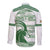 Zimbabwe Rugby Custom Long Sleeve Button Shirt Come On Sables White Version - Wonder Print Shop