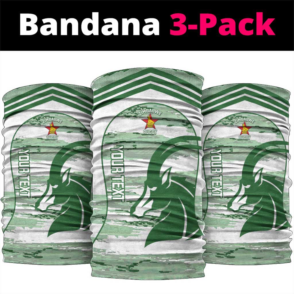 Zimbabwe Rugby Neck Gaiter Come On Sables White Version LT14