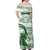 Zimbabwe Rugby Custom Off Shoulder Maxi Dress Come On Sables White Version - Wonder Print Shop