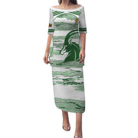 Zimbabwe Rugby Custom Puletasi Come On Sables White Version - Wonder Print Shop