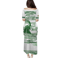 Zimbabwe Rugby Custom Puletasi Come On Sables White Version - Wonder Print Shop