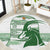 Zimbabwe Rugby Custom Round Carpet Come On Sables White Version - Wonder Print Shop