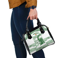 Zimbabwe Rugby Custom Shoulder Handbag Come On Sables White Version - Wonder Print Shop