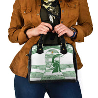 Zimbabwe Rugby Custom Shoulder Handbag Come On Sables White Version - Wonder Print Shop