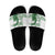 Zimbabwe Rugby Custom Slide Sandals Come On Sables White Version - Wonder Print Shop