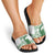 Zimbabwe Rugby Custom Slide Sandals Come On Sables White Version - Wonder Print Shop
