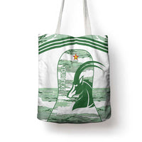 Zimbabwe Rugby Custom Tote Bag Come On Sables White Version - Wonder Print Shop