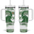 Zimbabwe Rugby Custom Tumbler With Handle Come On Sables White Version - Wonder Print Shop