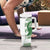 Zimbabwe Rugby Custom Tumbler With Handle Come On Sables White Version - Wonder Print Shop
